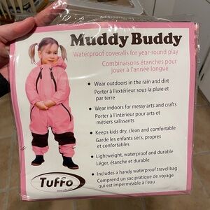 Tuffo Muddy Buddy Waterproof Coveralls - Pink